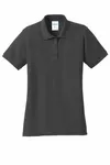 Port & Company Women's Core Blend Pique Polo. LKP155 Charcoal
