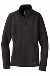 OGIO Women's Grit Fleece Jacket. LOG727 Blacktop