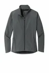 OGIO Women's Commuter Full-Zip Soft Shell LOG755 Diesel Grey