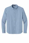Mercer+Mettle Long Sleeve Modern Oxford Shirt MM2002 Cobalt