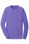 Port & Company Beach Wash Garment-Dyed Long Sleeve Tee PC099LS Amethyst