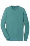 Port & Company Beach Wash Garment-Dyed Long Sleeve Tee PC099LS PEACOCK
