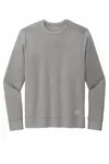OGIO Luuma Flex Long Sleeve Crew OG825 Petrol Grey Heather