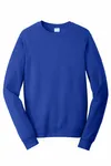 Port & Company Fan Favorite Fleece Crewneck Sweatshirt. PC850 TRUE ROYAL
