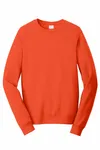 Port & Company Fan Favorite Fleece Crewneck Sweatshirt. PC850 Orange