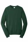 Port & Company Fan Favorite Fleece Crewneck Sweatshirt. PC850 Forest Green