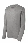 Sport-Tek Long Sleeve Heather Contender Tee. ST360LS Vintage Heather