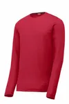 Sport-Tek Long Sleeve PosiCharge Competitor Cotton Touch Tee. ST450LS Deep Red