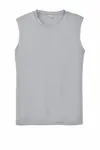 Sport-Tek Sleeveless PosiCharge Competitor Tee. ST352 SILVER