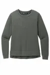 TravisMathew Women's Long Weekend Crew TM1LD003 Dark Grey Heather