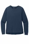 TravisMathew Women's Long Weekend Crew TM1LD003 Blue Nights Heather