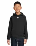 Youth Rival Fleece Hooded Sweatshirt BLACK
