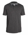 Transit Tech Polo Charcoal Heathered