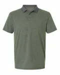Transit Tech Polo Dark Olive Heathered
