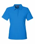 Women's Crownlux Performance® Geo Polo French Blue/ CR Blue