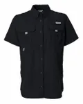 Women's PFG Bahama™ Short Sleeve Shirt BLACK