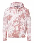 Blended Tie-Dyed Hooded Sweatshirt Copper Crystal