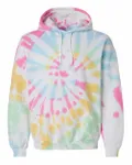 Blended Tie-Dyed Hooded Sweatshirt Devine