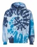 Blended Tie-Dyed Hooded Sweatshirt Stillwater
