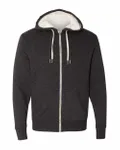 Sherpa-Lined Hooded Sweatshirt Charcoal Heather