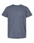 Youth Poly-Rich T-Shirt Heather Navy