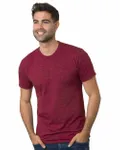 Bayside Unisex Triblend T-Shirt TRI BURGUNDY