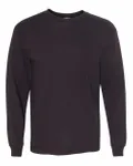 Bayside Adult Long-Sleeve T-Shirt BLACK