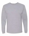 Bayside Adult Long-Sleeve T-Shirt Dark Ash