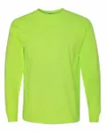 Bayside Adult Long-Sleeve T-Shirt Lime Green