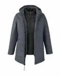 Ladies' Inspire 3-in-1 Jacket with Insulated Liner Carbon/ Black