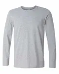 Gildan Adult Softstyle Long-Sleeve T-Shirt Sport Grey