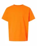 Gildan Youth Ultra Cotton T-Shirt SAFETY ORANGE
