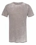J America Adult Vintage Zen Jersey T-Shirt Cement