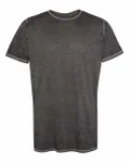 J America Adult Vintage Zen Jersey T-Shirt Twisted Black