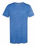 J America Adult Vintage Zen Jersey T-Shirt Twisted Royal