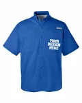Columbia Men's Tamiami II Short-Sleeve Shirt VIVID BLUE