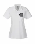 Team 365 Ladies' Command Snag Protection Polo WHITE