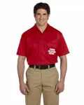 Dickies Men's Short-Sleeve Work Shirt RED