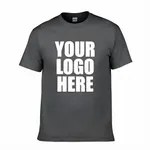 Classic Imprint Tee Deal Charcoal Grey