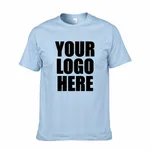 Classic Imprint Tee Deal Light Blue