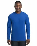Next Level Apparel Unisex Sueded Long-Sleeve Crew ROYAL