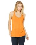 Bella + Canvas Ladies' Triblend Racerback Tank Orange Triblend