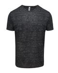 Threadfast Apparel Men's Blizzard Jersey Short-Sleeve T-Shirt Black Blizzard