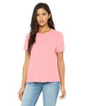 Bella + Canvas Ladies' Relaxed Jersey Short-Sleeve T-Shirt Pink