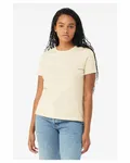 Bella + Canvas Ladies' Relaxed Jersey Short-Sleeve T-Shirt Natural