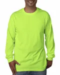 Bayside Adult Long-Sleeve T-Shirt Lime
