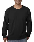 Bayside Adult Long-Sleeve T-Shirt BLACK