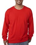 Bayside Adult Long-Sleeve T-Shirt RED