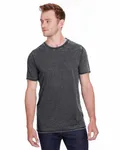 J America Adult Vintage Zen Jersey T-Shirt Twisted Black