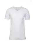 Next Level Apparel Men's Cotton V WHITE